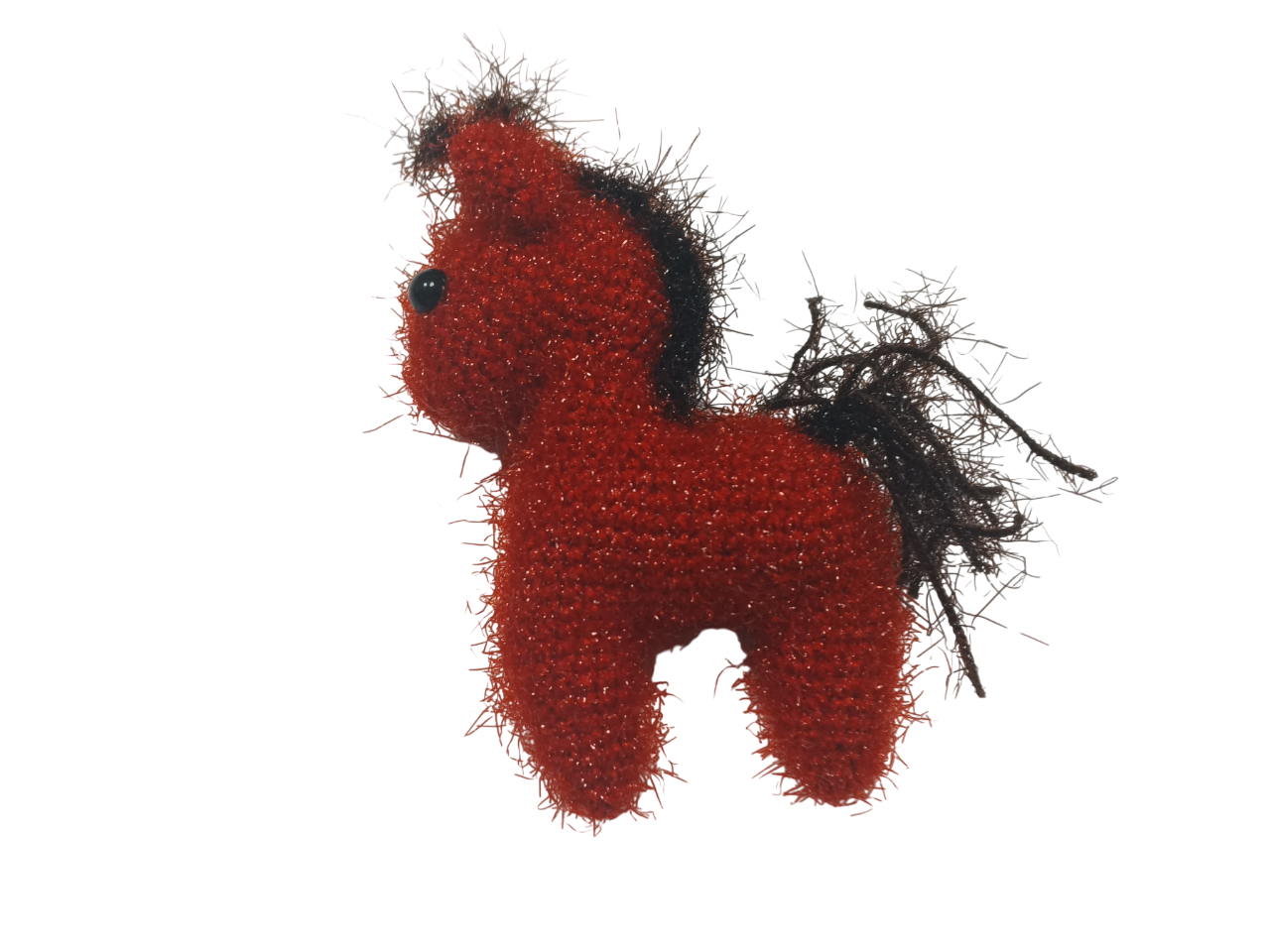 Купить Лошадка вязаная - фото 