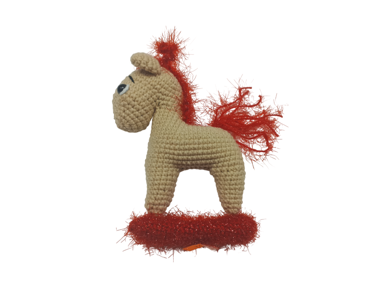 Купить Лошадка-качалка вязаная - фото 1